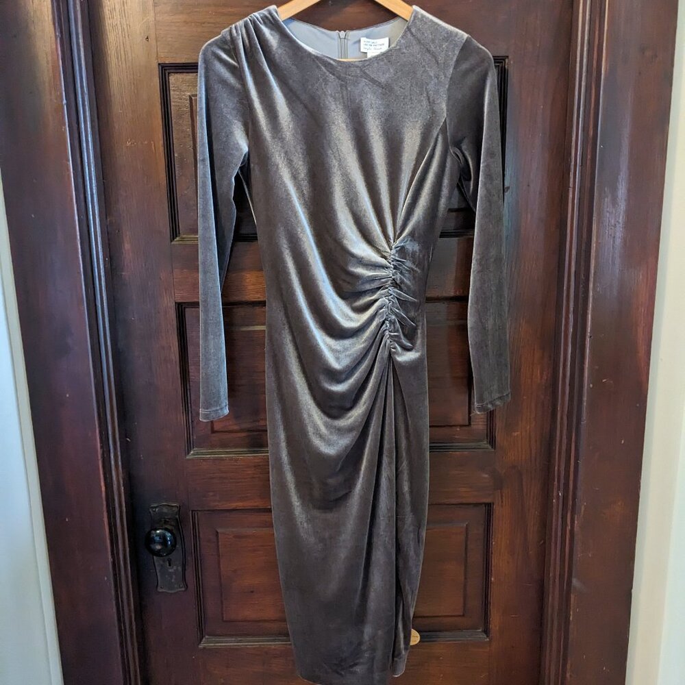 Velvet Midi Dress